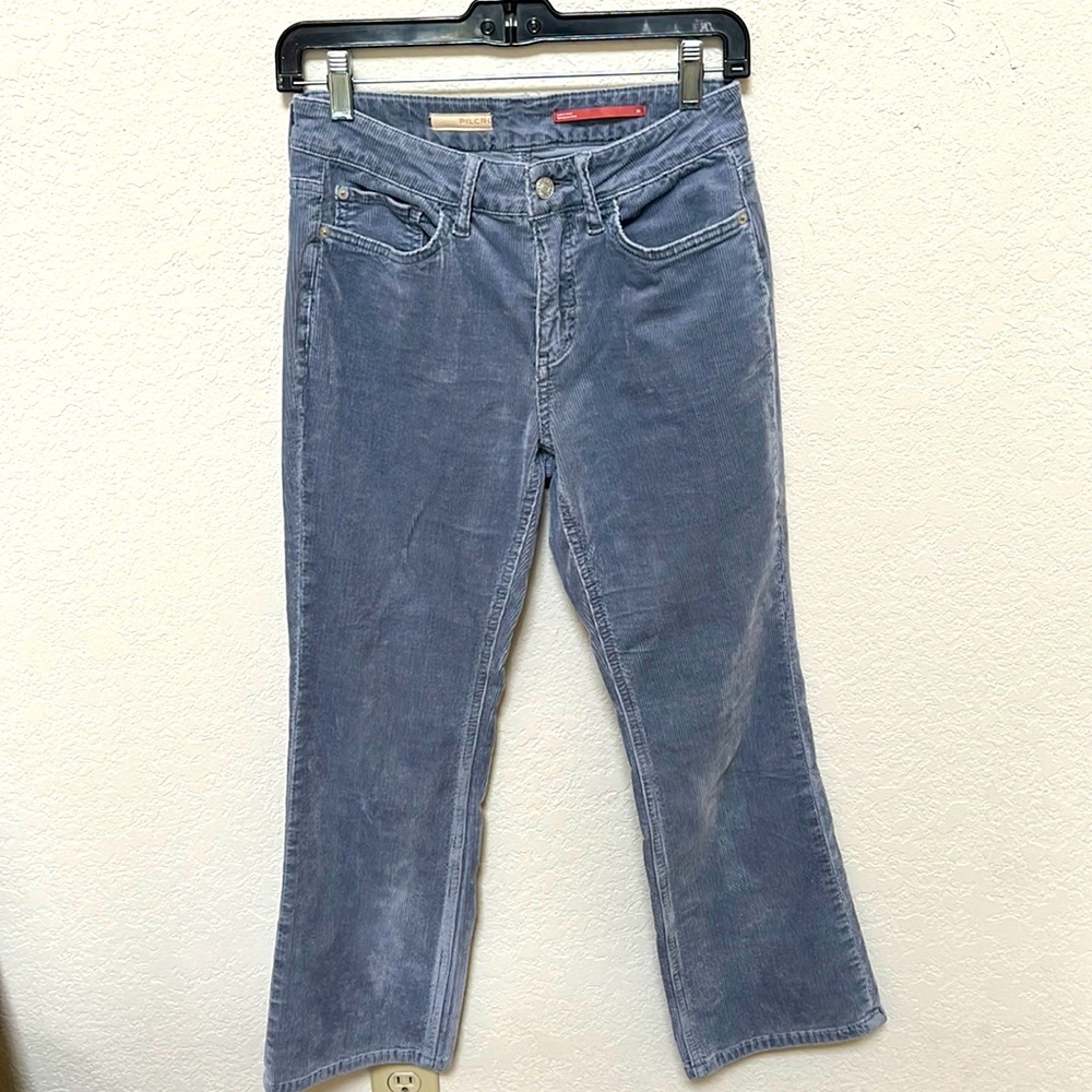 Pilcro Blue Corduroy Pants